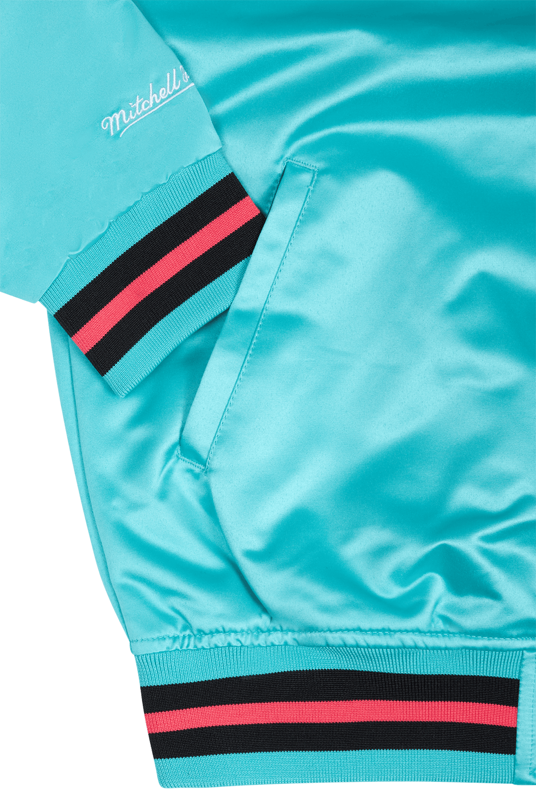 Lehká saténová bunda