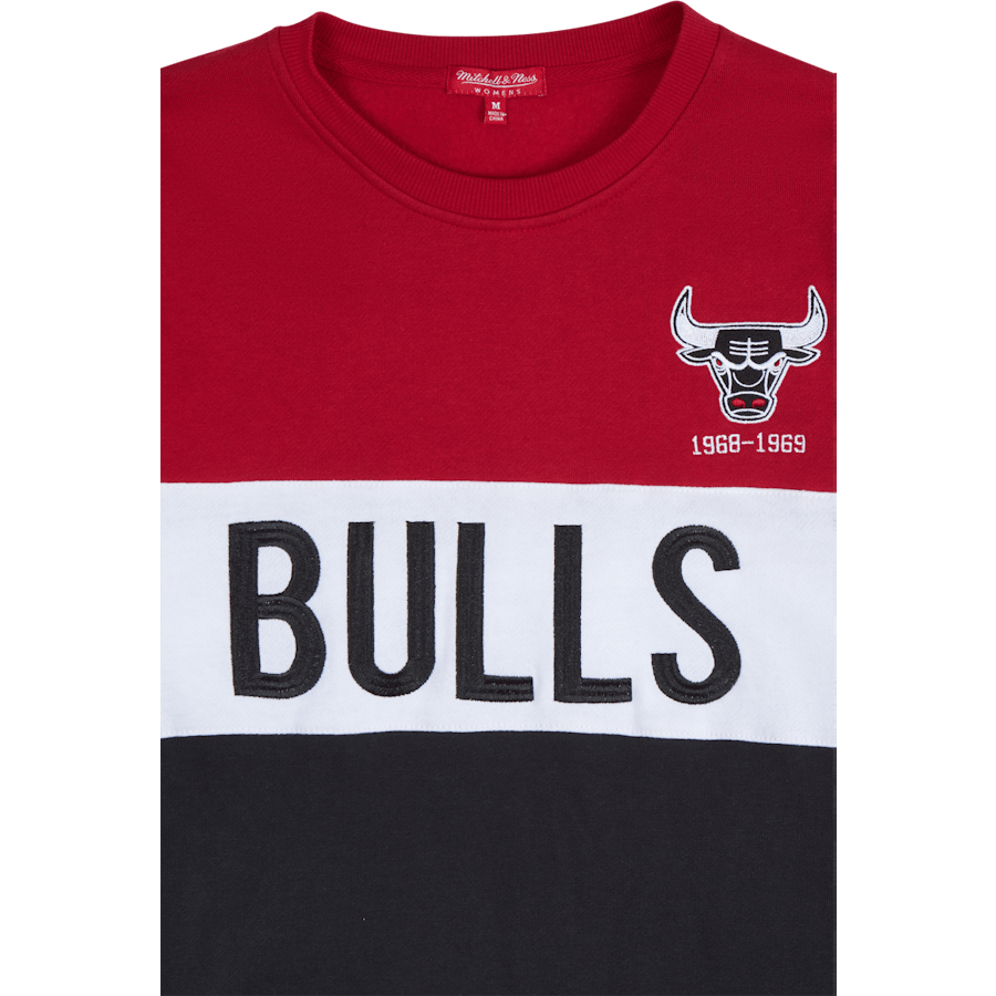 Women's Bulls Color Block Crew 2.0