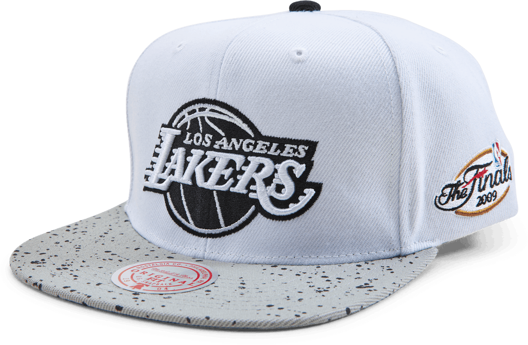 Lakers Cement Top Snapback
