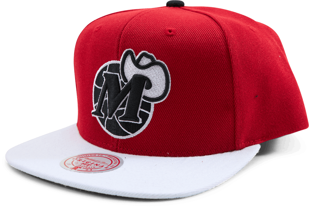 Mavs Cardinal 2 Tone Snapback