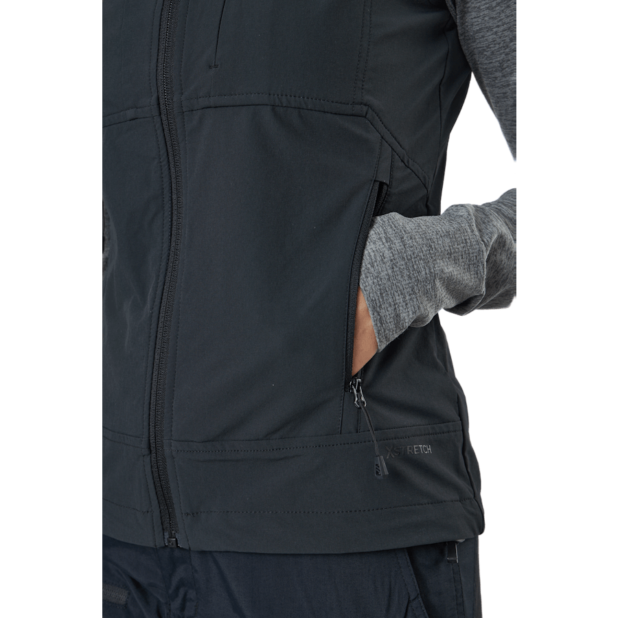 Pallas Women's X-stretch Vest Anthracite Grey
