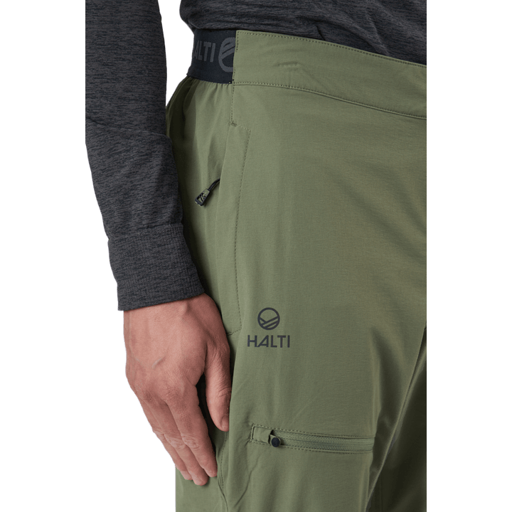 Pallas Ii M X-Stretch Hose Deep Lichen Grün