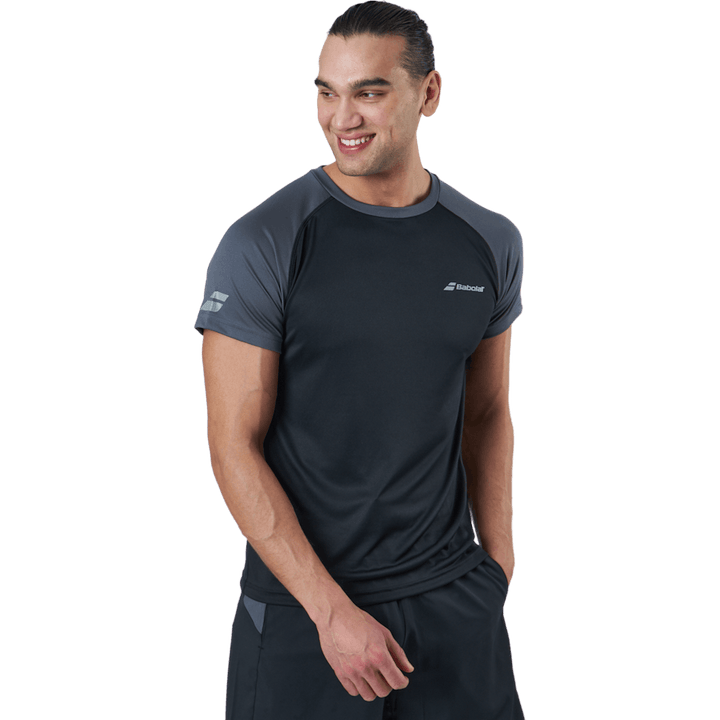T-shirt Play Girocollo Nero