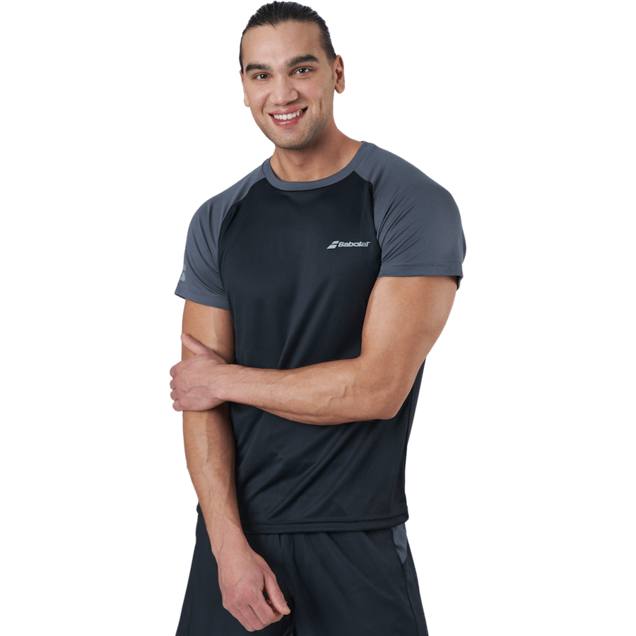 T-shirt Play Girocollo Nero