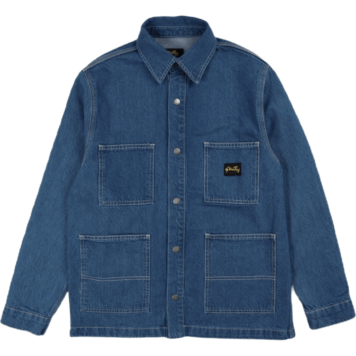Stodolová bunda Stonewashed Denim