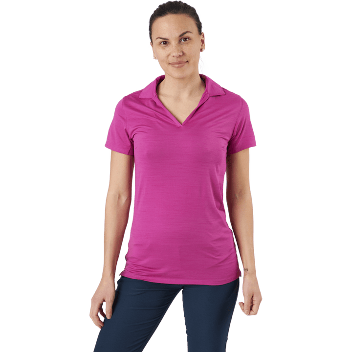 W Cloudspun Coast Polo Festival Fuchsia Heather