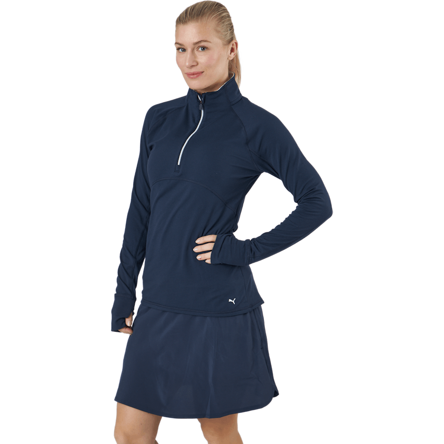 Blazer bleu marine à fermeture éclair 1/4 W Gamer