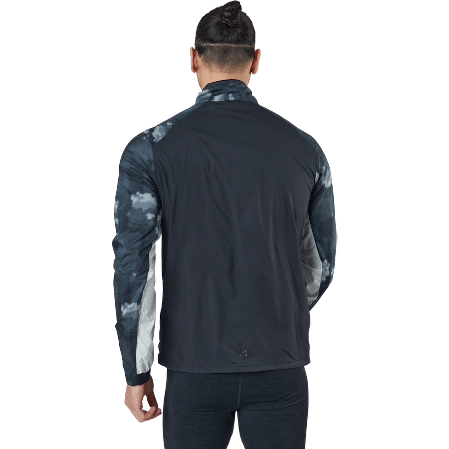 Adv Essence Wind Jacket M Svart-granit