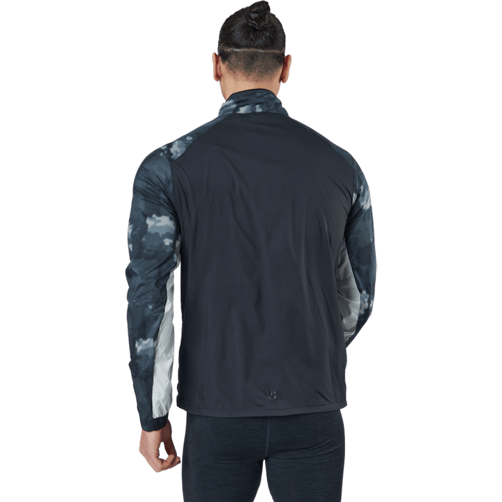 Adv Essence Wind Jacket M Svart-granit