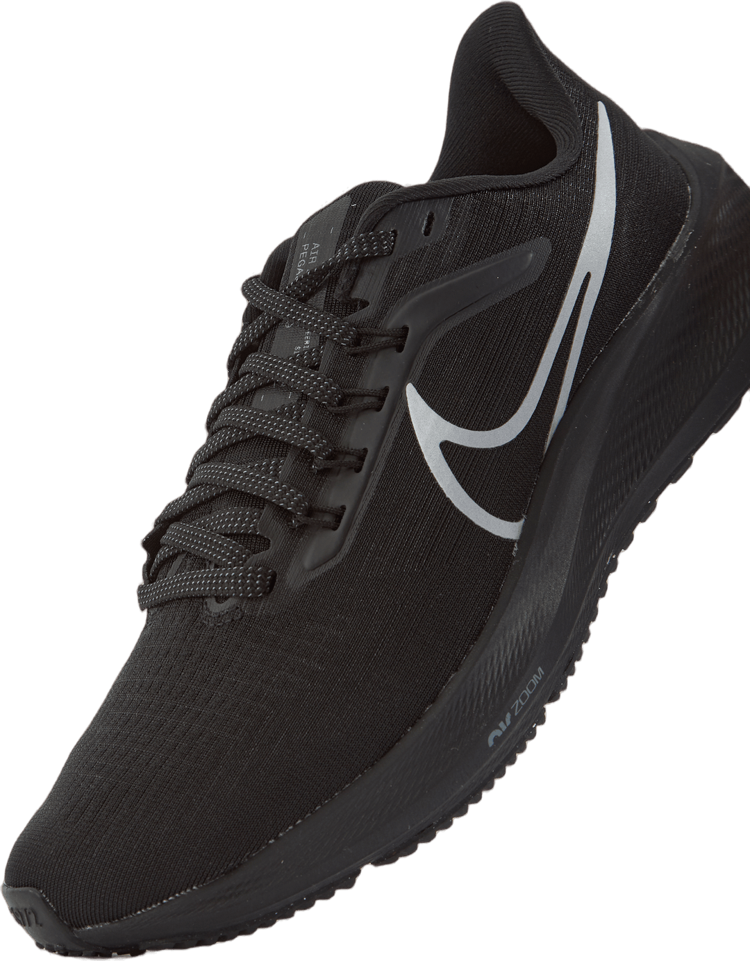 Air Zoom Pegasus 39 damskor för landsvägslöpning SVART/BLACK-BLACK-REFLECT SILVER
