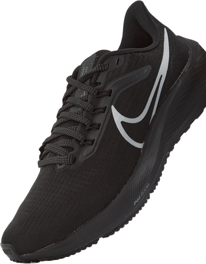 Air Zoom Pegasus 39 damskor för landsvägslöpning SVART/BLACK-BLACK-REFLECT SILVER