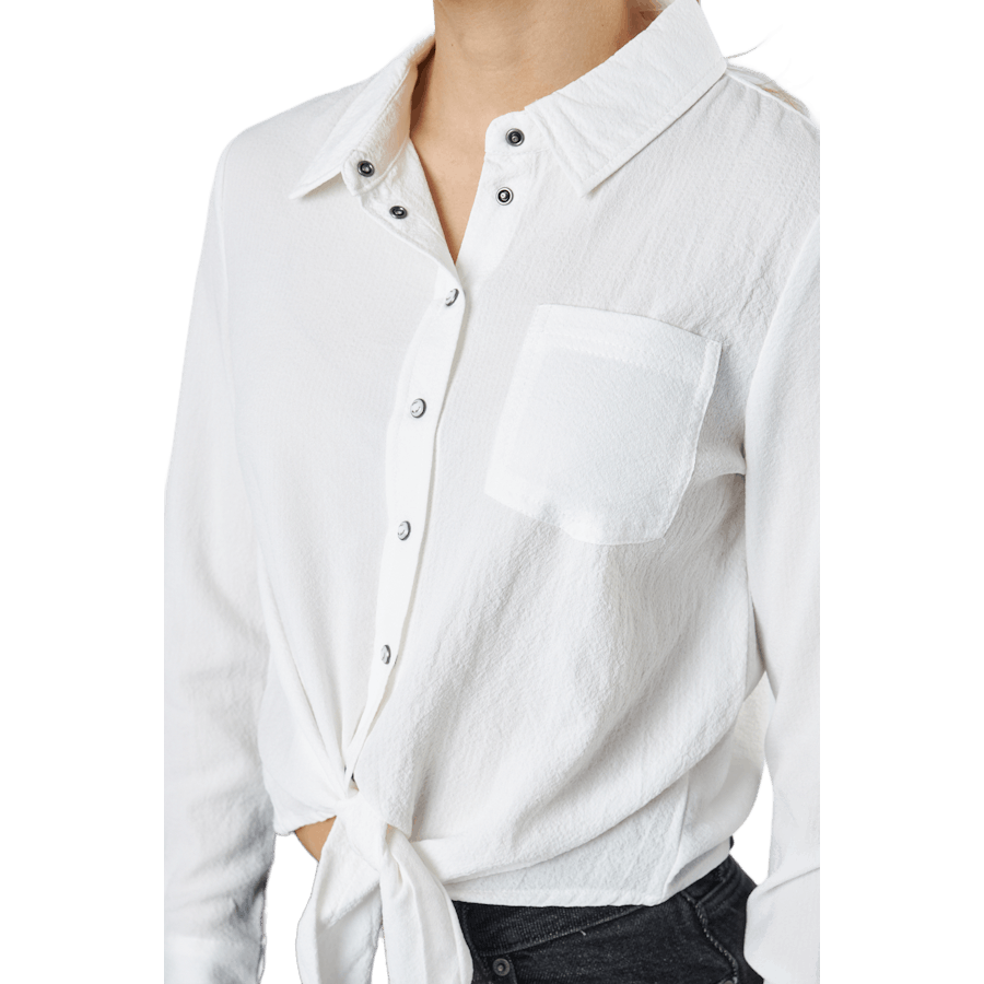 Chemise à nœud Onllecey Ls Noos Cloud Dancer