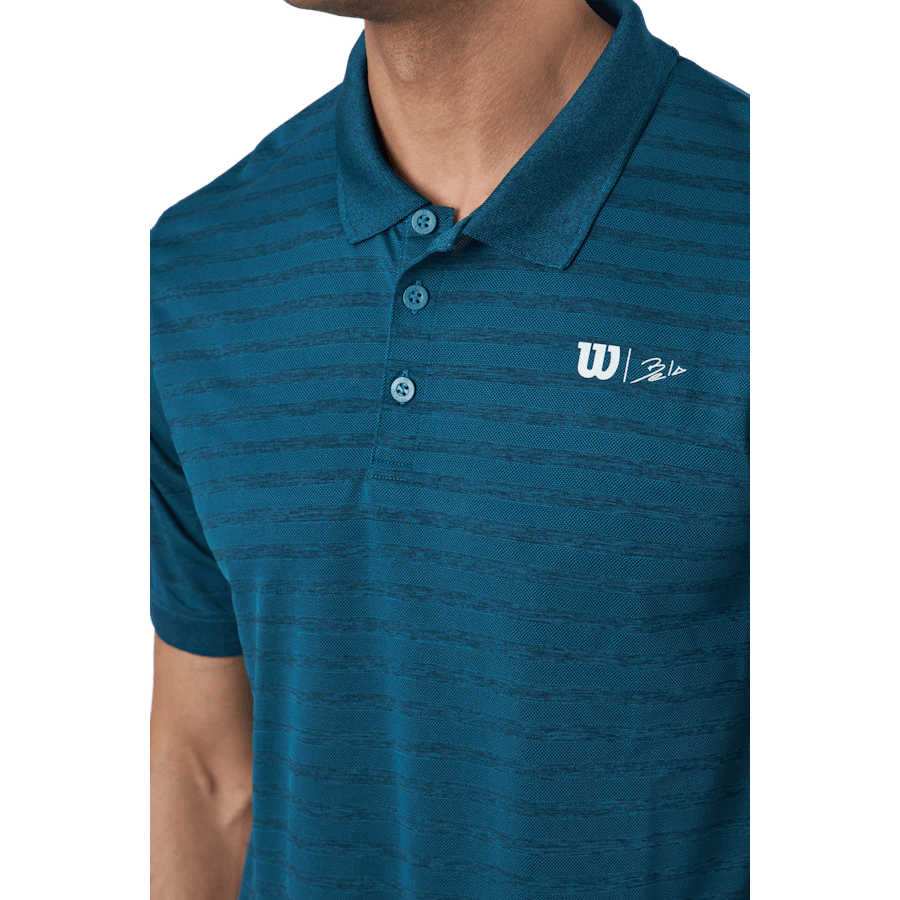 Bela Stripe Polo Ii Sinine korall