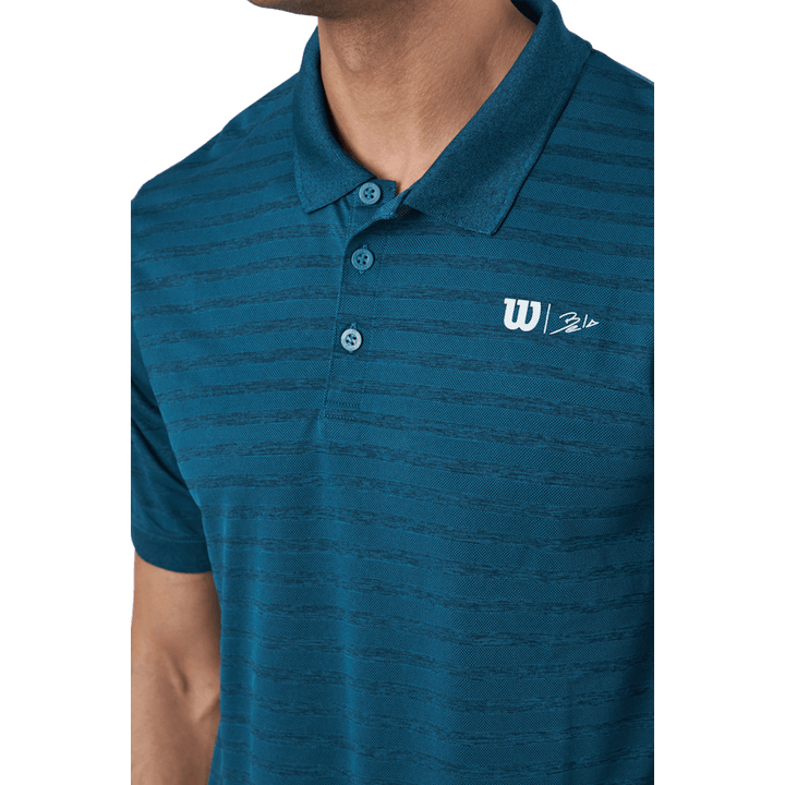 Bela Stripe Polo Ii Sinine korall