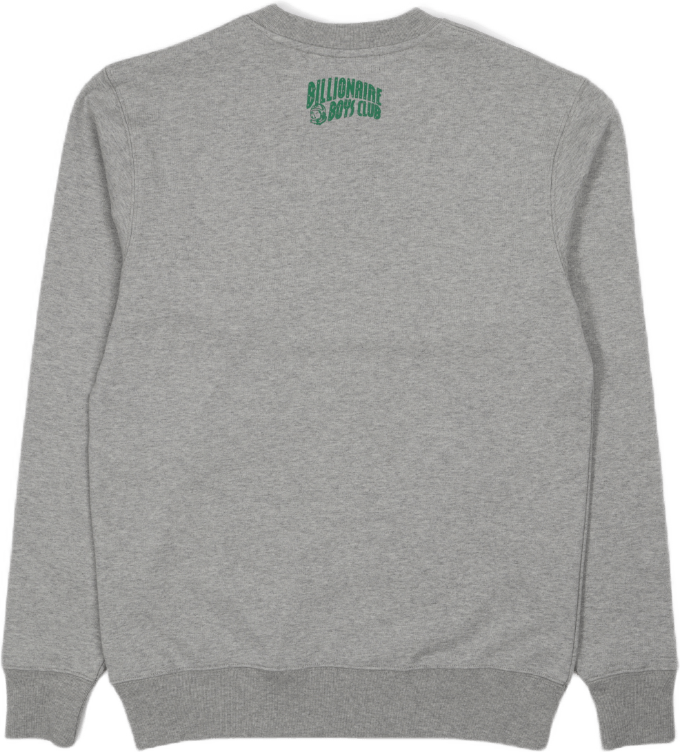Dollar Logo Crewneck Gris chiné