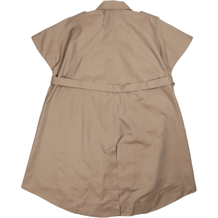 Ärmelloser Trenchcoat Khaki