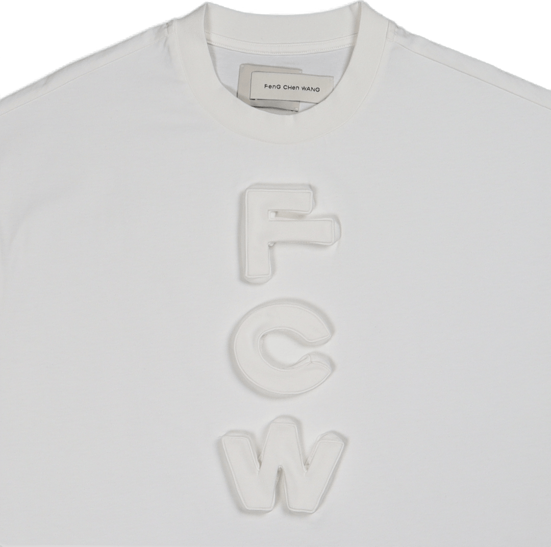 3d Fcw Logo T-shirt Wit