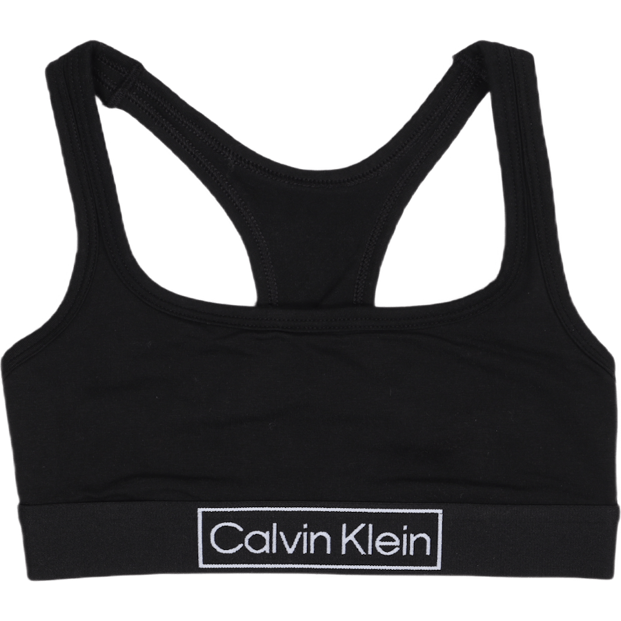 Ongevoerde Bralette Zwart