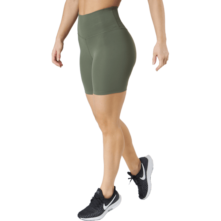 Core Biker Shorts Washed Green