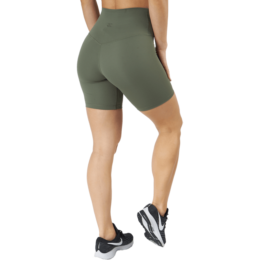 Core Biker Shorts Washed Green