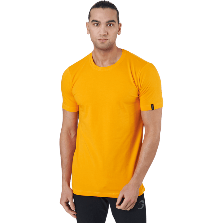 T-shirt fuselé classique Gasp Jaune