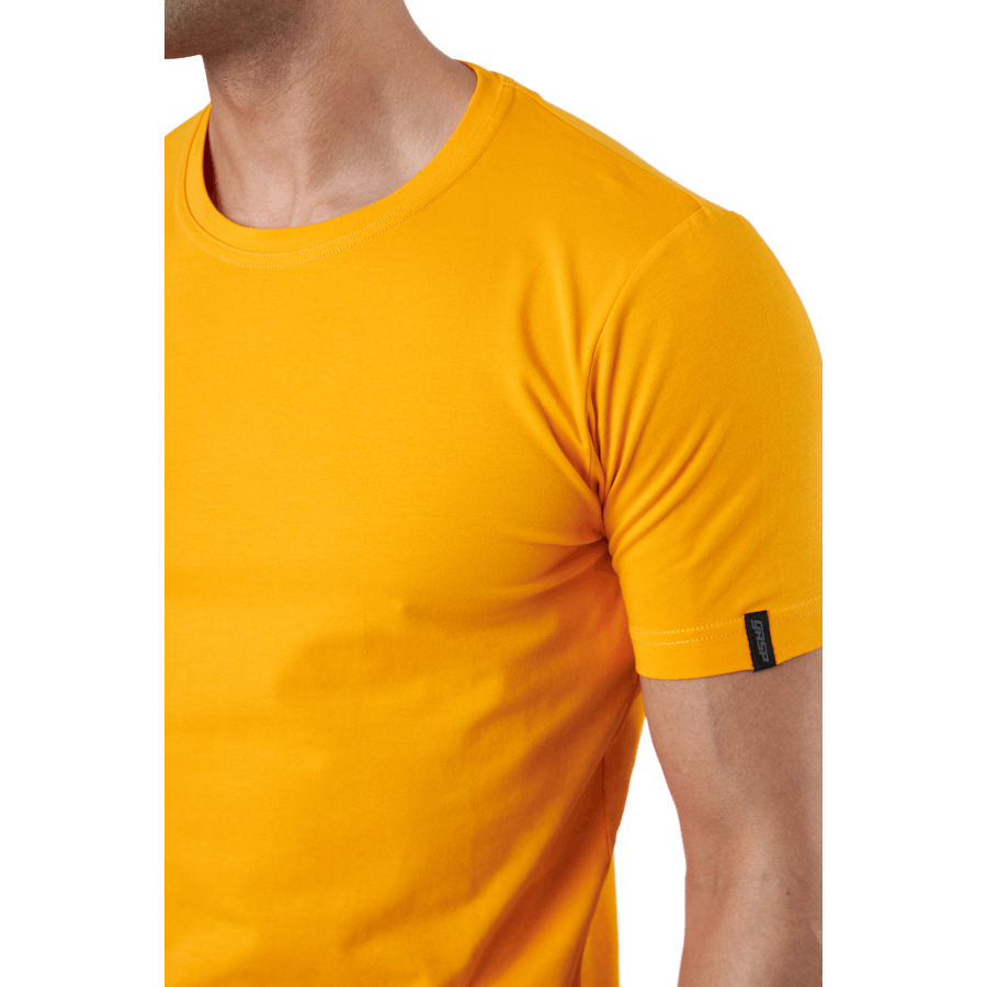 T-shirt fuselé classique Gasp Jaune