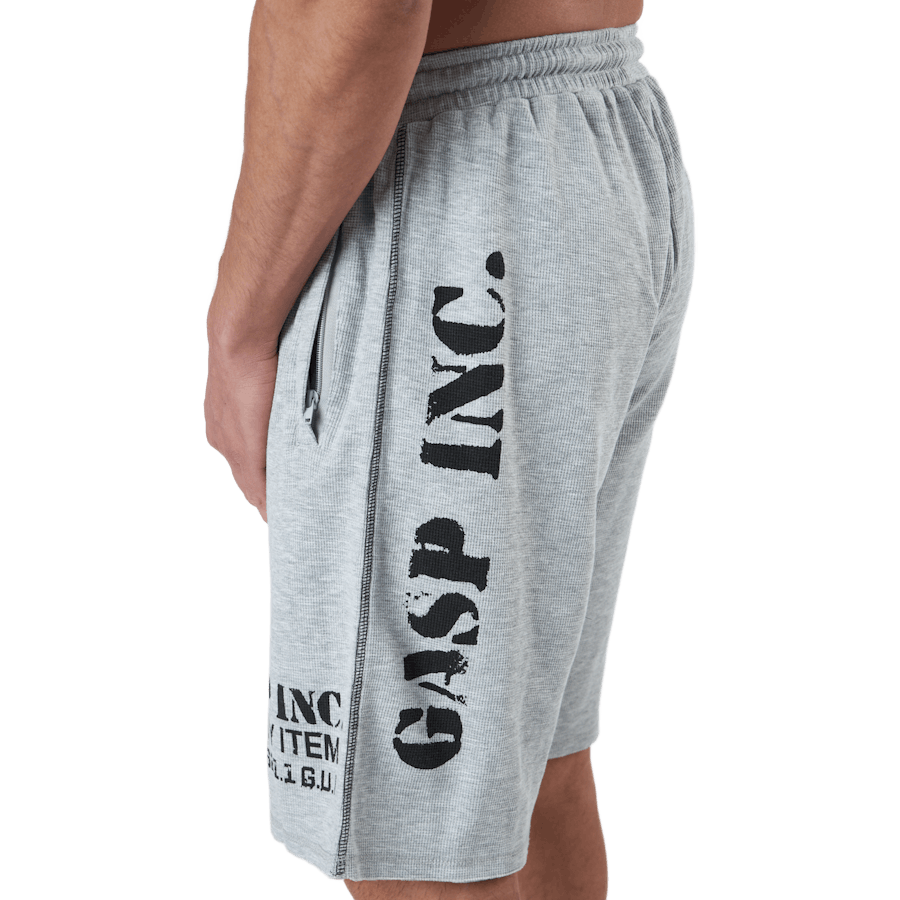 Short thermique gris chiné