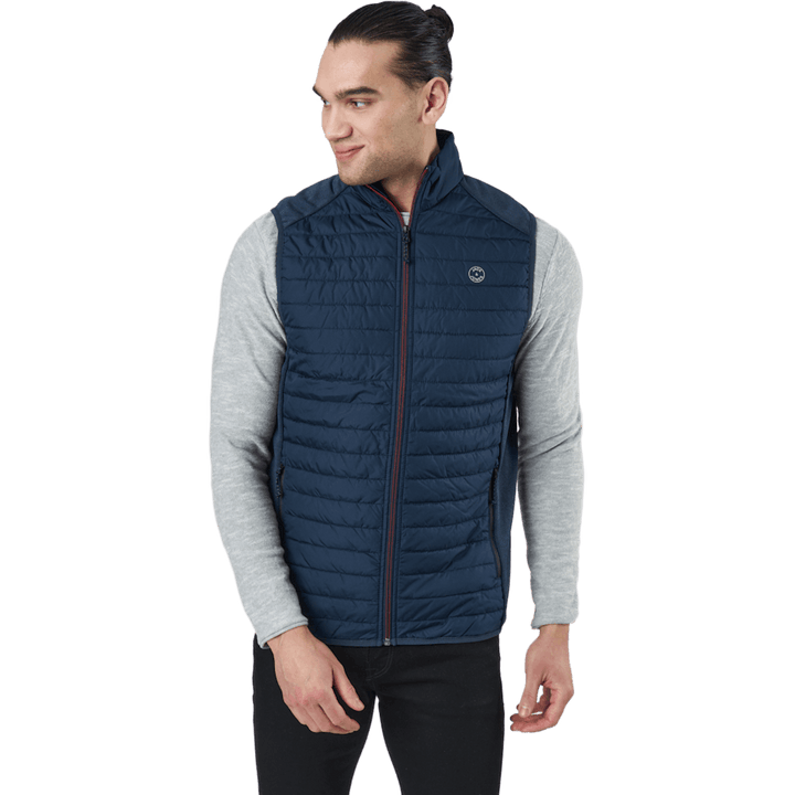 Jjemulti Bodywarmer Collar Noo Blazer Marine
