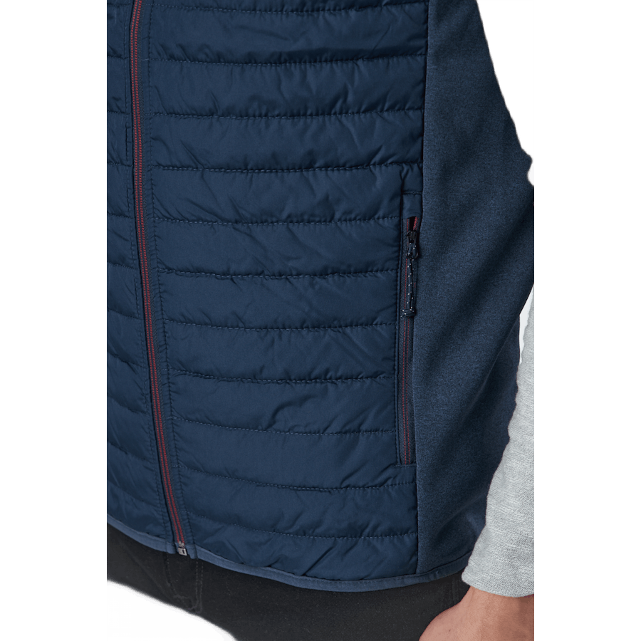 Jjemulti Bodywarmer Collar Noo Blazer Marine