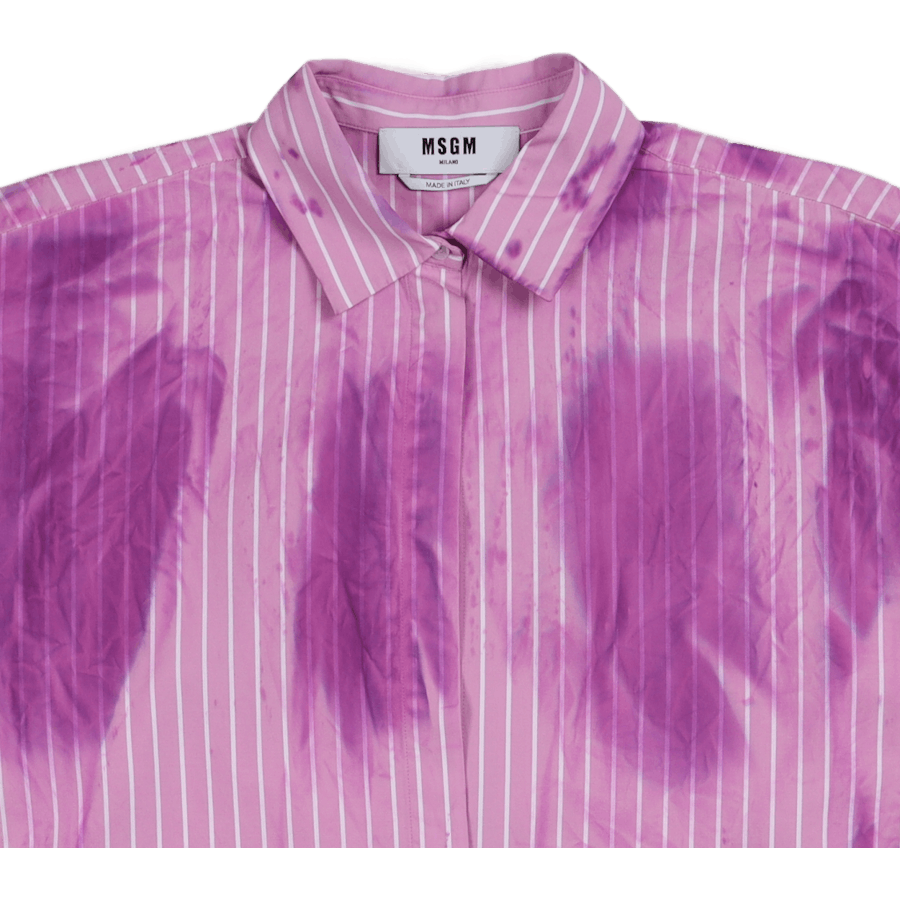 Chemise /chemise à rayures roses