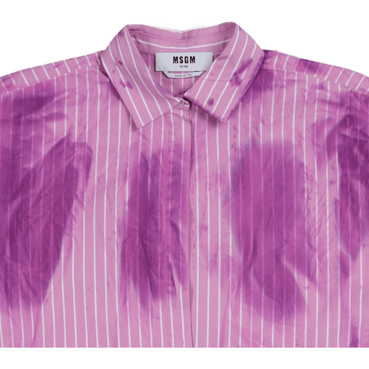 Chemise /chemise à rayures roses