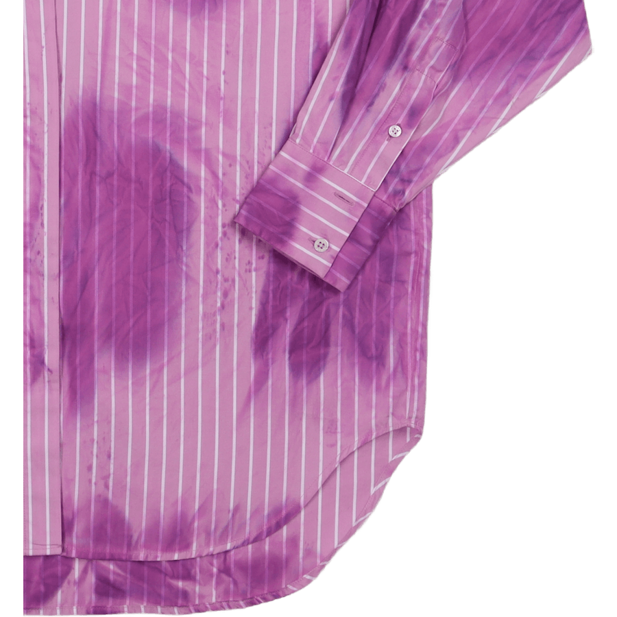 Chemise /chemise à rayures roses