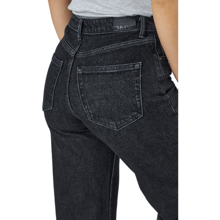 Onljuicy Hw Perna Larga Rea244 No Black Denim