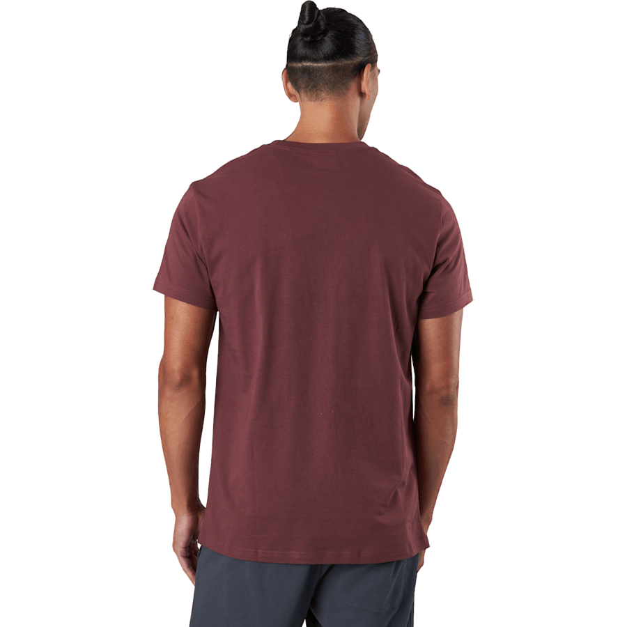 Rundhalsausschnitt Regular Burgundy