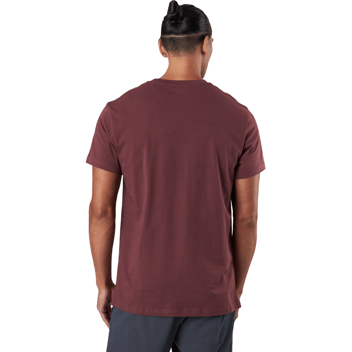 Rundhalsausschnitt Regular Burgundy