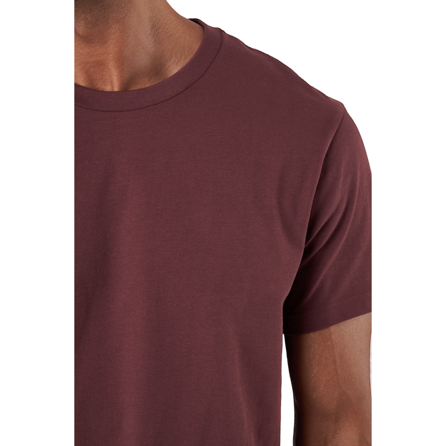 Rundhalsausschnitt Regular Burgundy