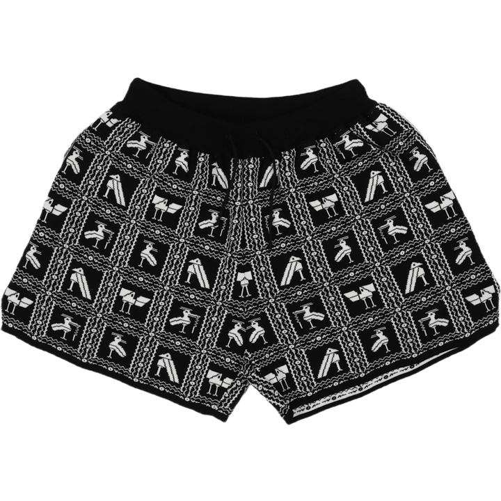 Activité tricot courte 4sd 4 oiseaux