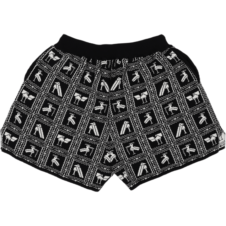 Activité tricot courte 4sd 4 oiseaux
