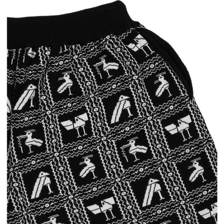 Activité tricot courte 4sd 4 oiseaux