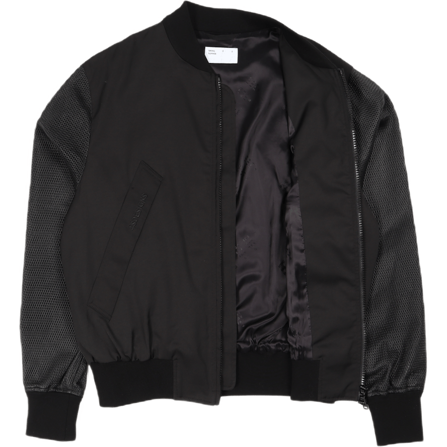 Bomber 4sd avec manches en cuir