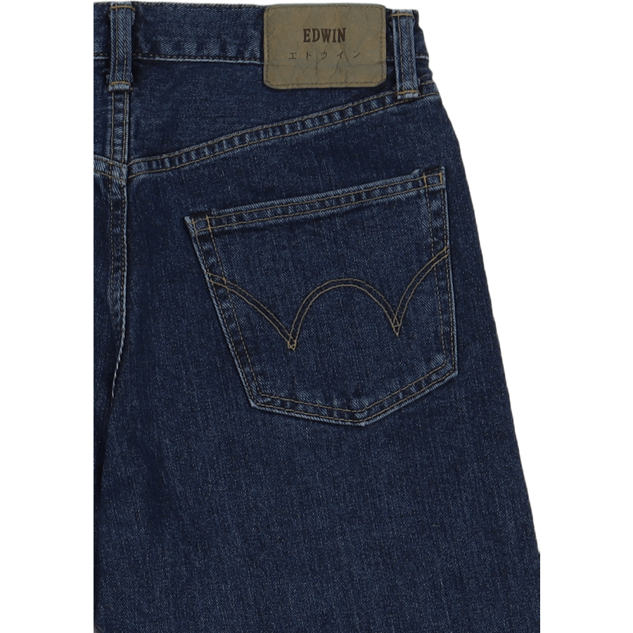 Loose Tapered Yoshiko Left Hand Denim, 12.6oz, blaue Akira-Waschung