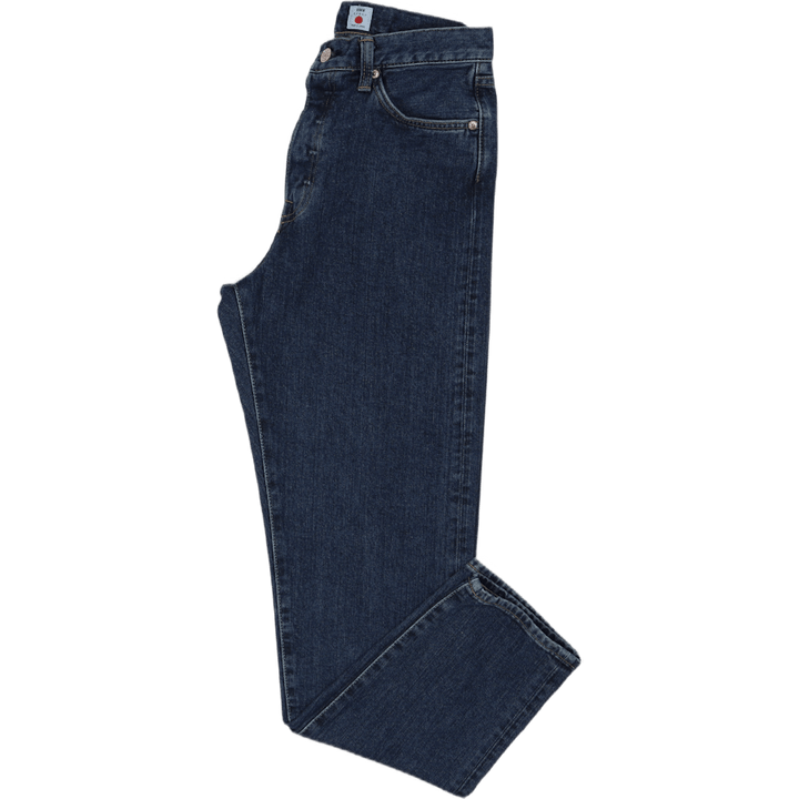 Loose Tapered Yoshiko Left Hand Denim, 12.6oz, blaue Akira-Waschung