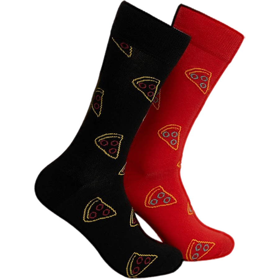 2-pack pizzasokken geschenkset 200