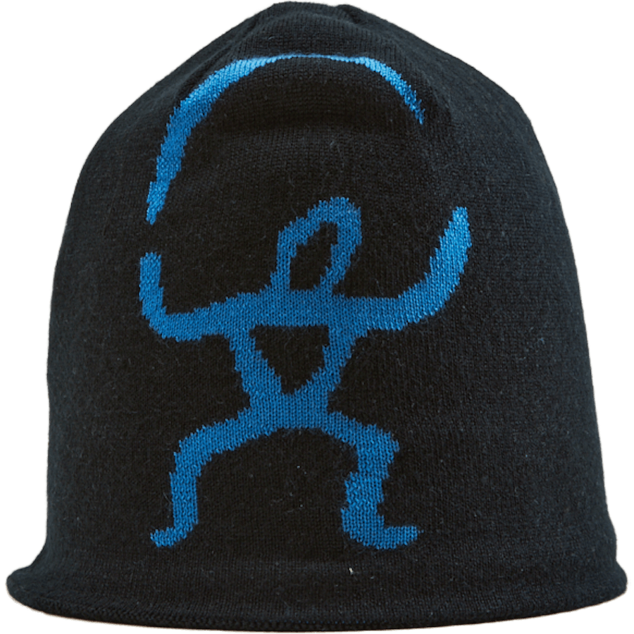 Hawk stickad keps svart