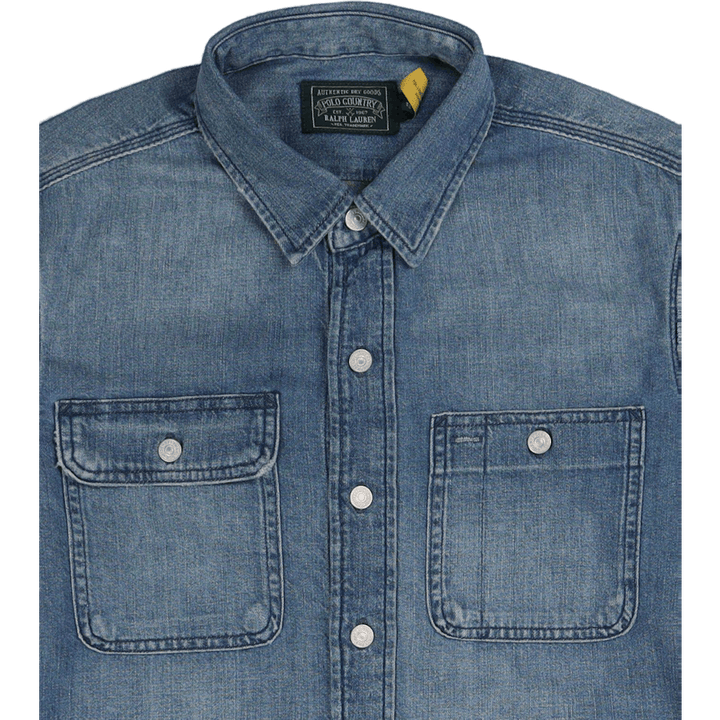 Denim skjortejakke Towd