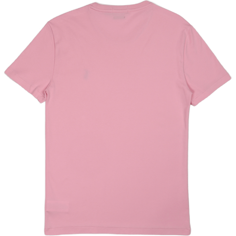 Slim Fit T-skjorte i myk bomull med egendefinert passform Carmel Pink