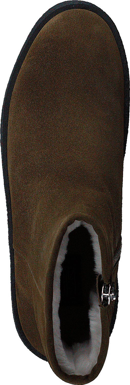 5831-557 Army Green Suede