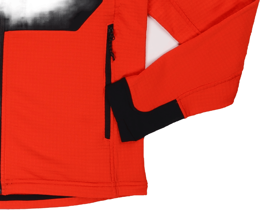 Polartec® Power Grid Full Zip Stato Arancione