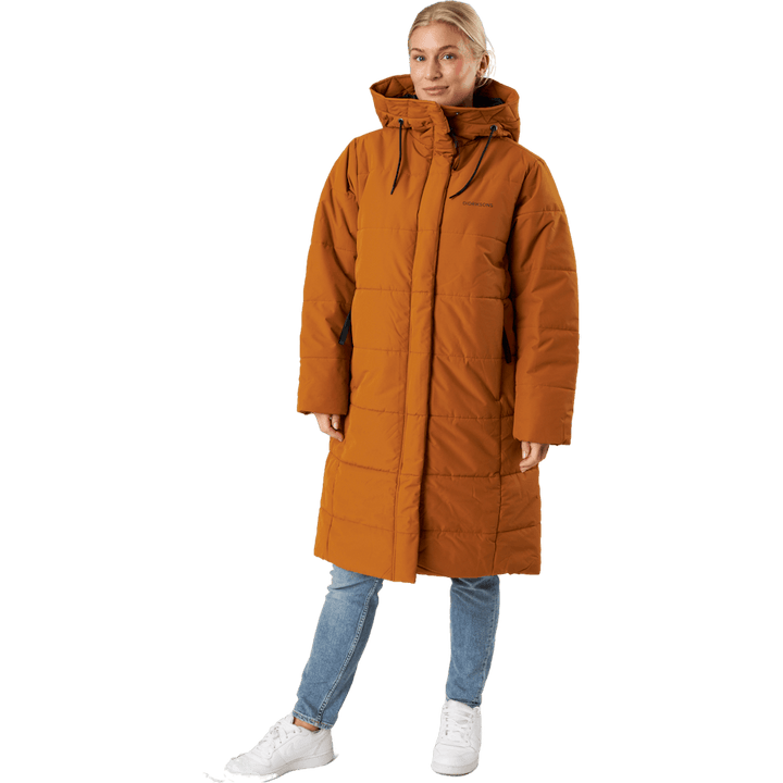 Parka Sandra pour femme, orange