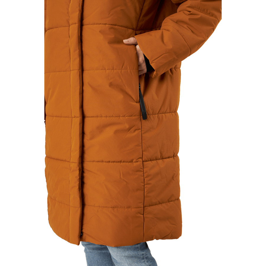 Parka Sandra pour femme, orange